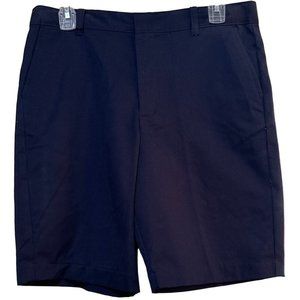 George Brand Navy Blue Flat Front Shorts Cotton Blend Boy's Size Husky 12 (NWT)